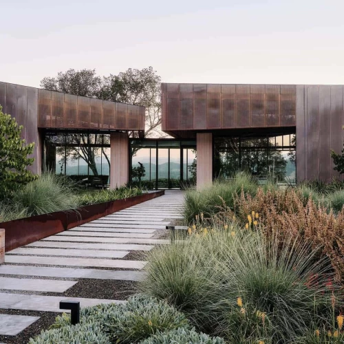 Copper-Clad House in Sonoma Valley